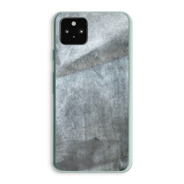 Grey Stone: Google Pixel 5a 5G Transparant Hoesje