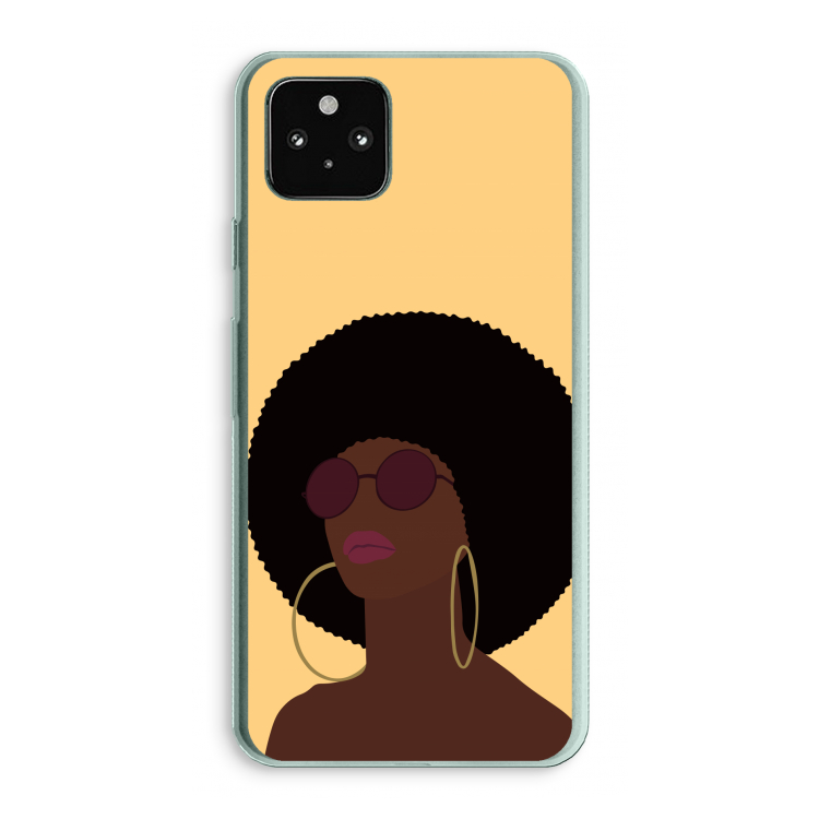 Golden hour: Google Pixel 5a 5G Transparant Hoesje