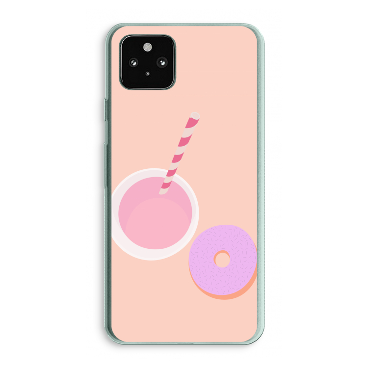 Donut: Google Pixel 5a 5G Transparant Hoesje