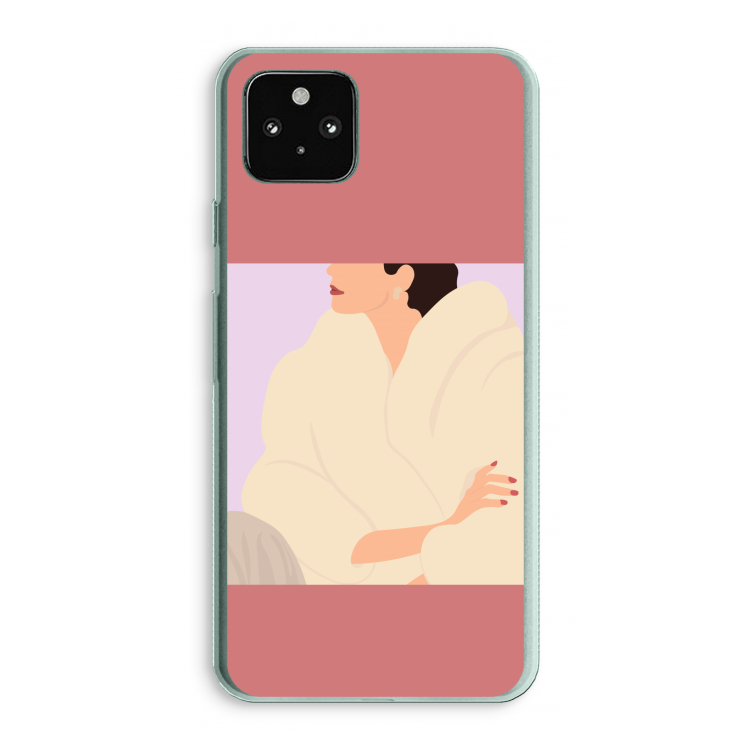 Cosy: Google Pixel 5a 5G Transparant Hoesje