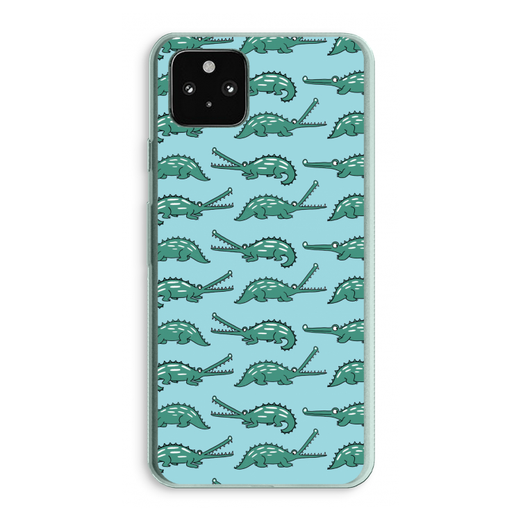 Kroko: Google Pixel 5a 5G Transparant Hoesje