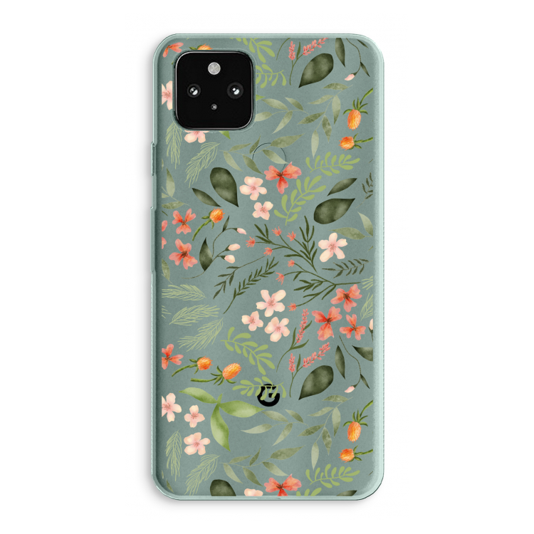 Sweet little flowers: Google Pixel 5a 5G Transparant Hoesje