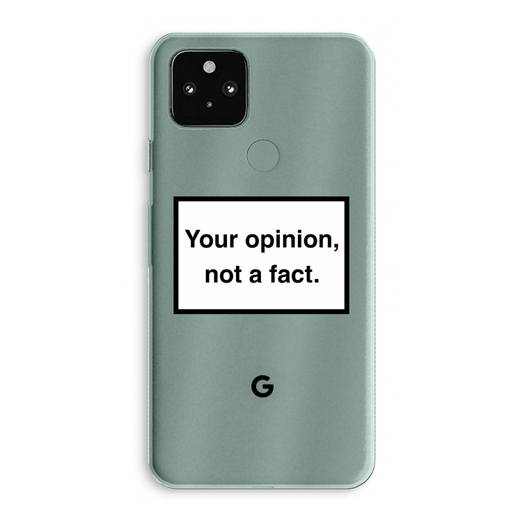 Your opinion: Google Pixel 5a 5G Transparant Hoesje