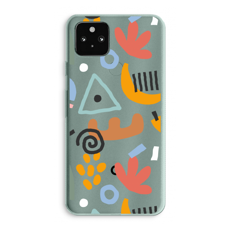 Abstract: Google Pixel 5a 5G Transparant Hoesje