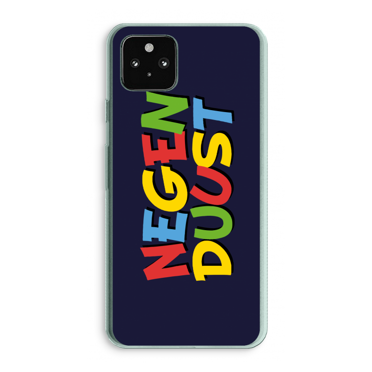 90's One: Google Pixel 5a 5G Transparant Hoesje