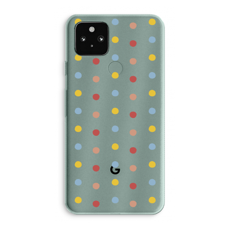 Bollen: Google Pixel 5a 5G Transparant Hoesje