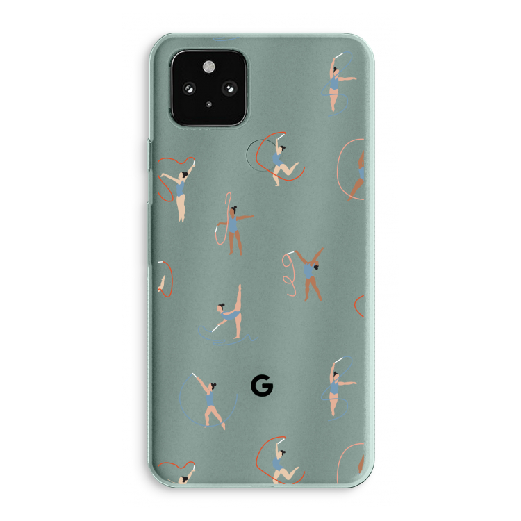 Dancing #3: Google Pixel 5a 5G Transparant Hoesje