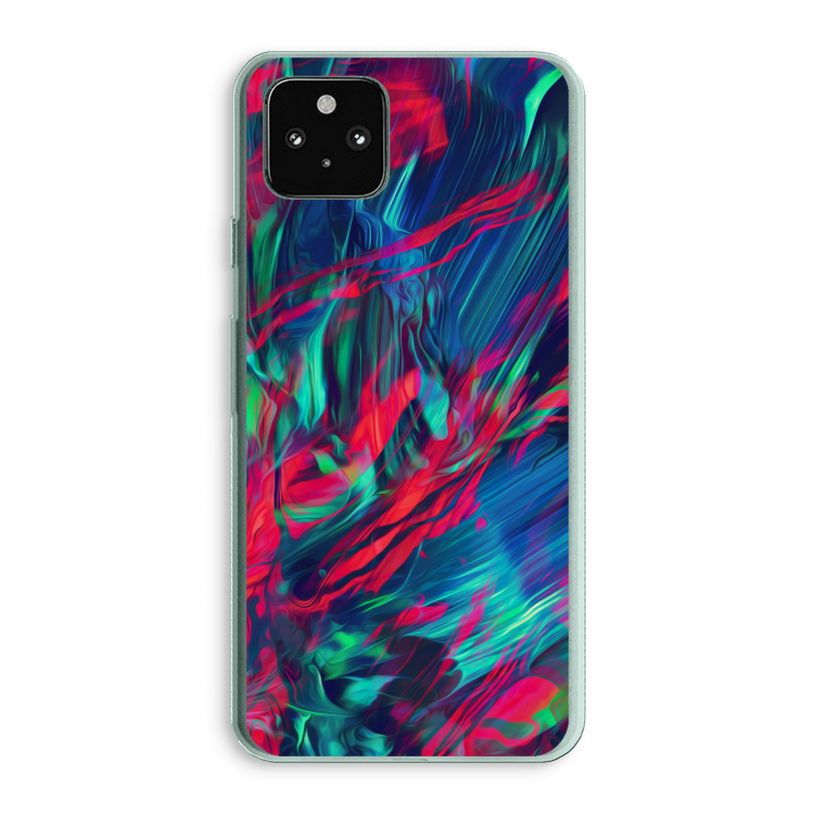 Pilgrims Of The Sea: Google Pixel 5a 5G Transparant Hoesje
