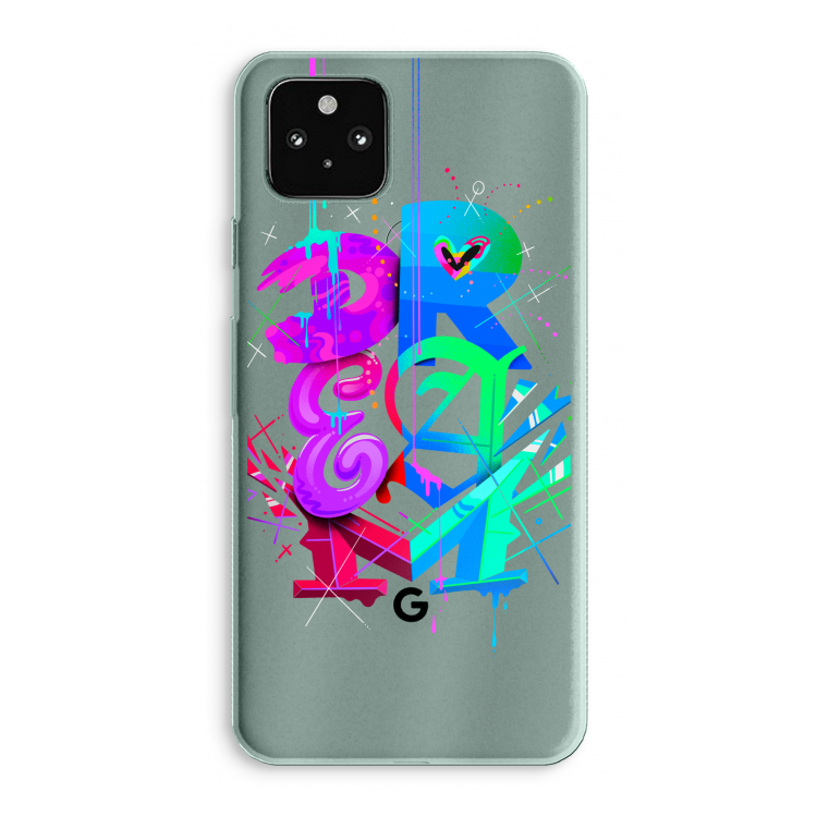 Dream: Google Pixel 5a 5G Transparant Hoesje