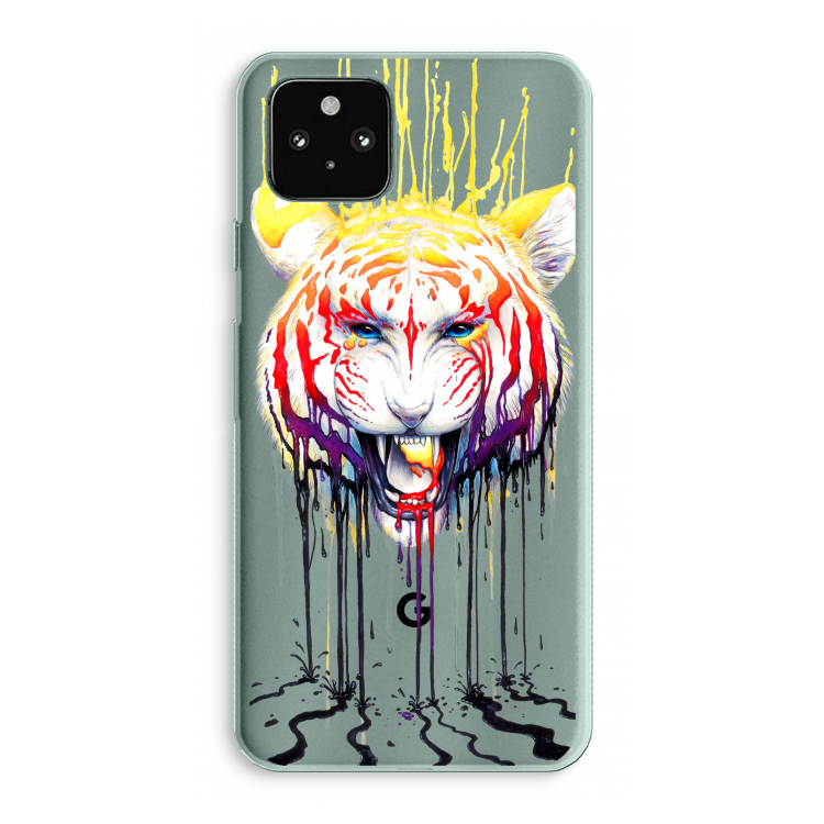 Fading: Google Pixel 5a 5G Transparant Hoesje