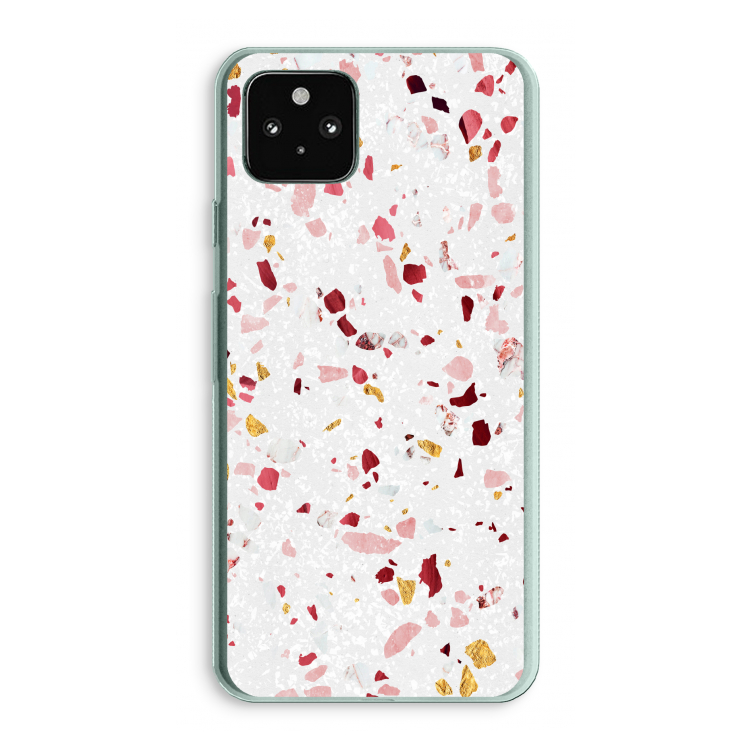 Terrazzo N°9: Google Pixel 5a 5G Transparant Hoesje