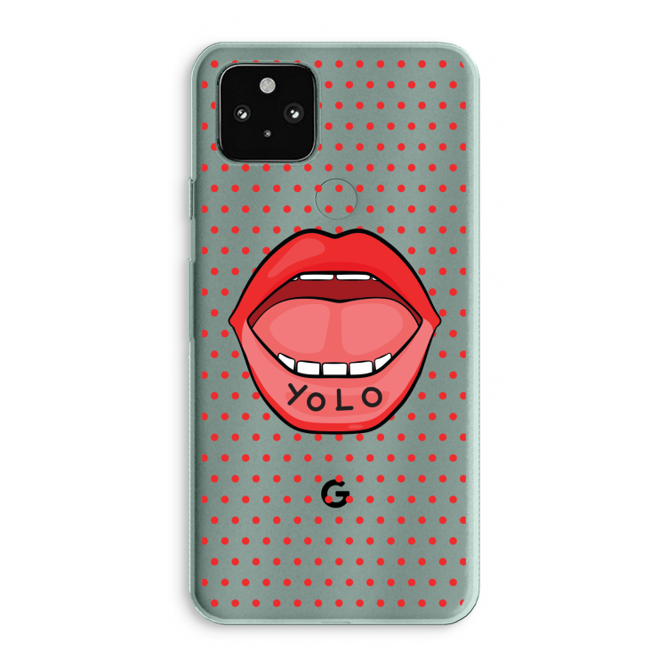 Yolo Denise: Google Pixel 5a 5G Transparant Hoesje