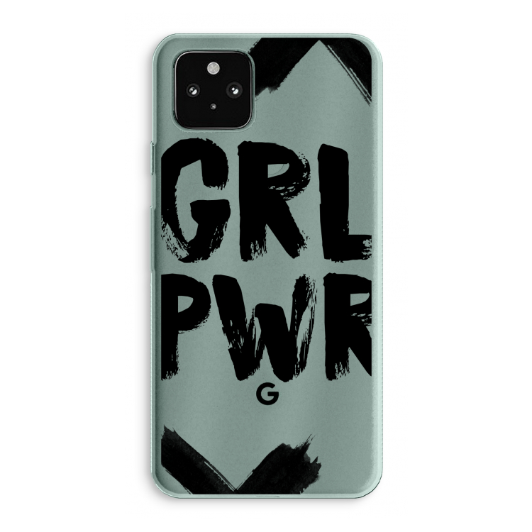 Girl Power #2: Google Pixel 5a 5G Transparant Hoesje