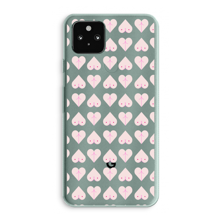 Ass 'n Titties: Google Pixel 5a 5G Transparant Hoesje