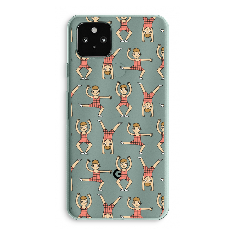 Gymboys: Google Pixel 5a 5G Transparant Hoesje