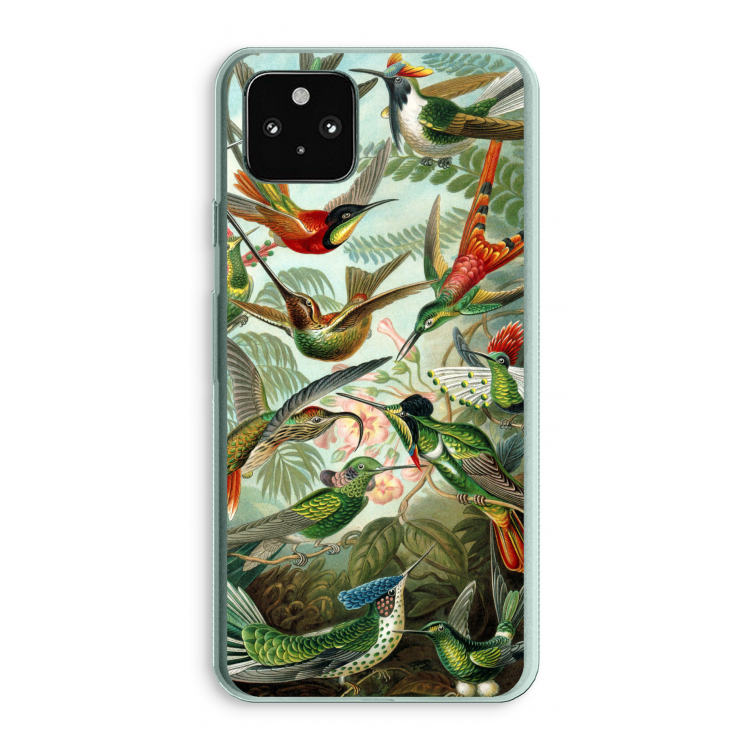 Haeckel Trochilidae: Google Pixel 5a 5G Transparant Hoesje