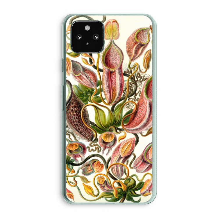Haeckel Nepenthaceae: Google Pixel 5a 5G Transparant Hoesje