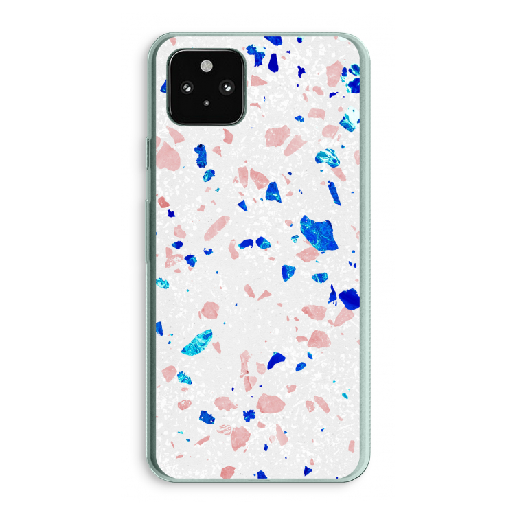 Terrazzo N°6: Google Pixel 5a 5G Transparant Hoesje