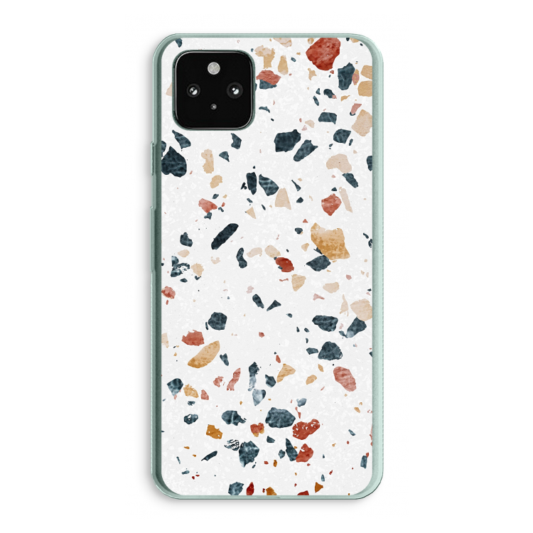 Terrazzo N°4: Google Pixel 5a 5G Transparant Hoesje