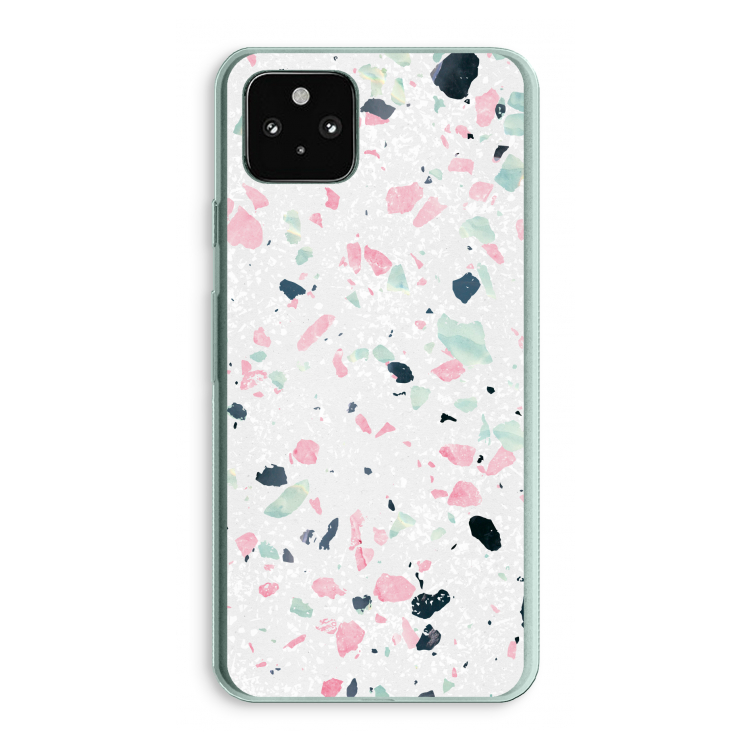 Terrazzo N°3: Google Pixel 5a 5G Transparant Hoesje