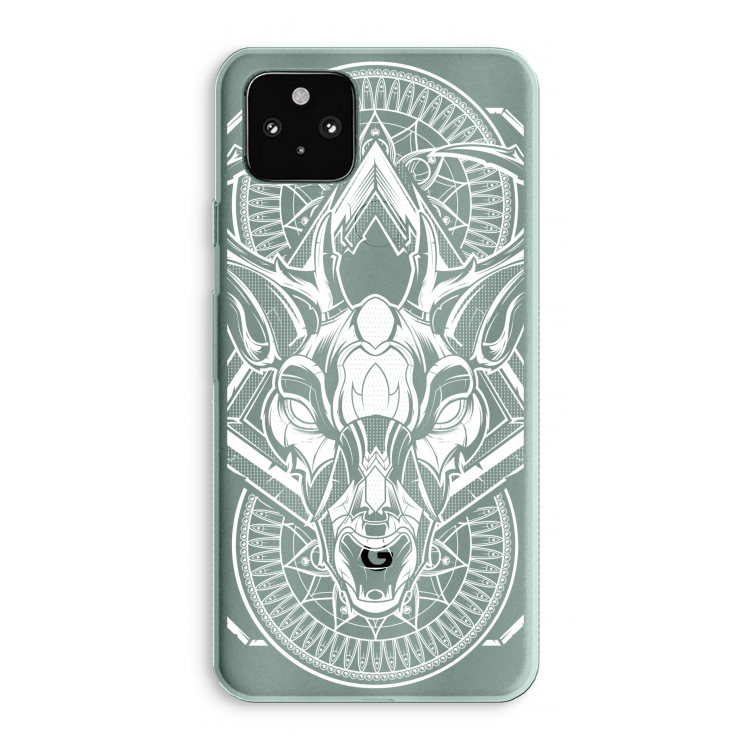 Oh Deer: Google Pixel 5a 5G Transparant Hoesje