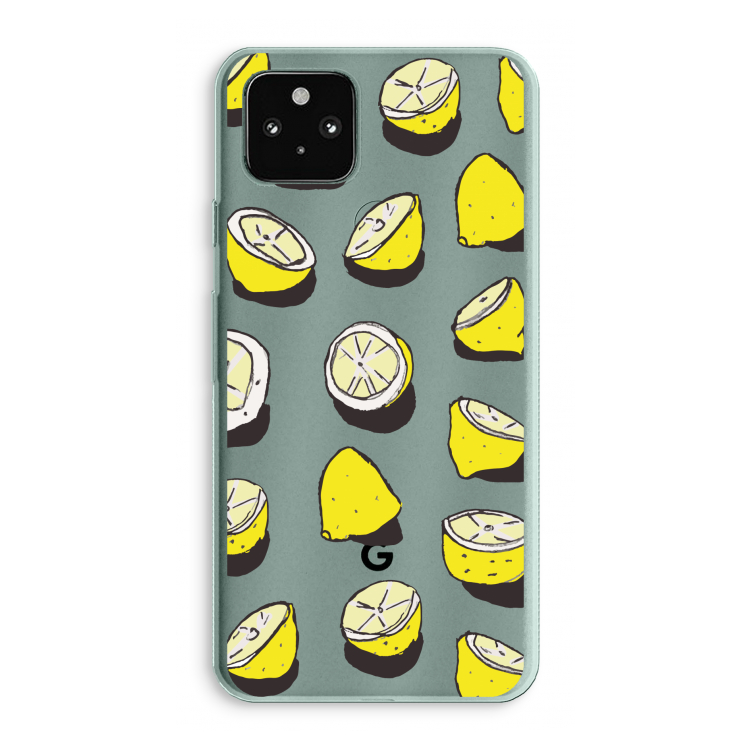 When Life Gives You Lemons...: Google Pixel 5a 5G Transparant Hoesje