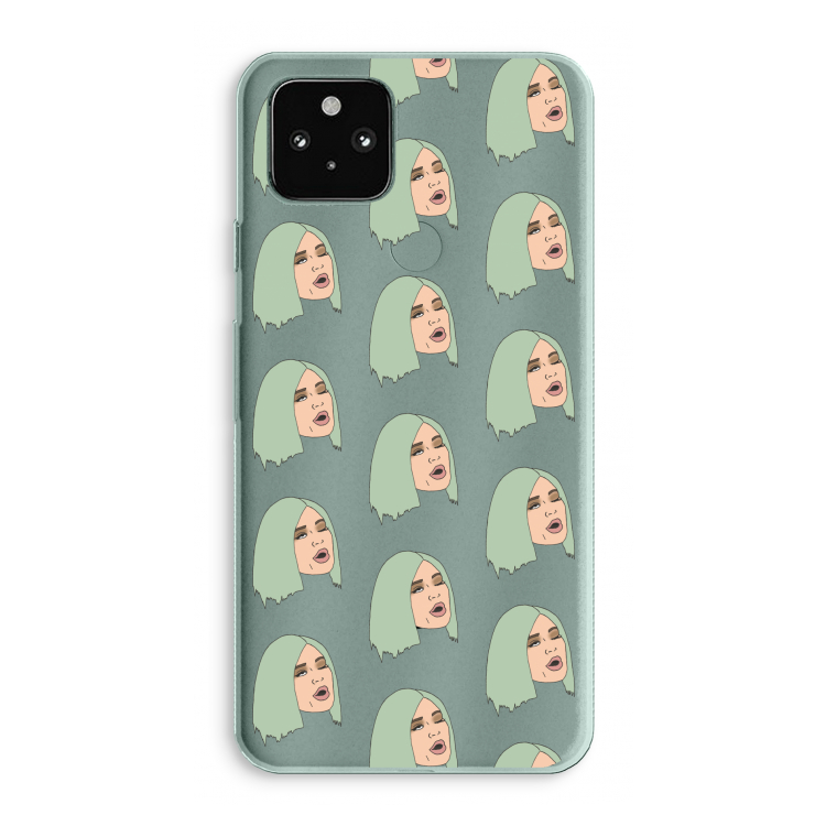 King Kylie: Google Pixel 5a 5G Transparant Hoesje