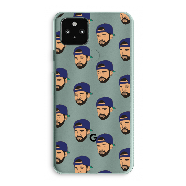 Drake Away: Google Pixel 5a 5G Transparant Hoesje