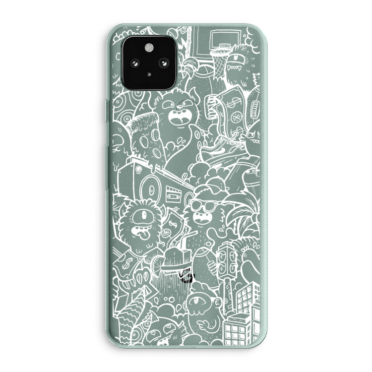 Vexx City #2: Google Pixel 5a 5G Transparant Hoesje
