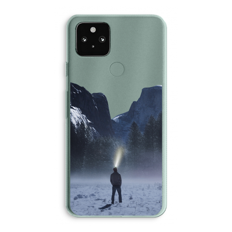 Wanderlust: Google Pixel 5a 5G Transparant Hoesje