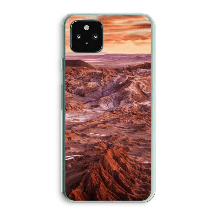 Mars: Google Pixel 5a 5G Transparant Hoesje