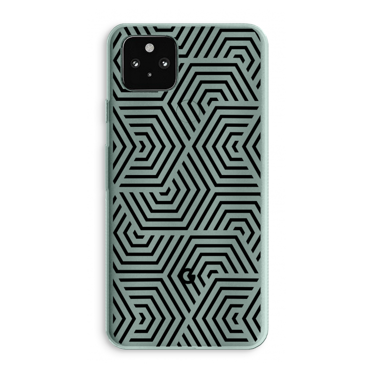 Magic pattern: Google Pixel 5a 5G Transparant Hoesje