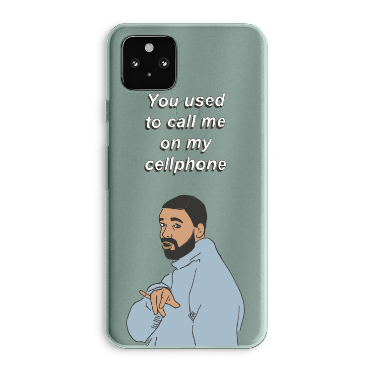 Hotline bling: Google Pixel 5a 5G Transparant Hoesje