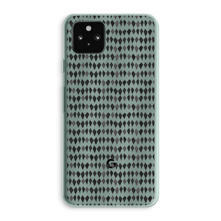 Crazy shapes: Google Pixel 5a 5G Transparant Hoesje