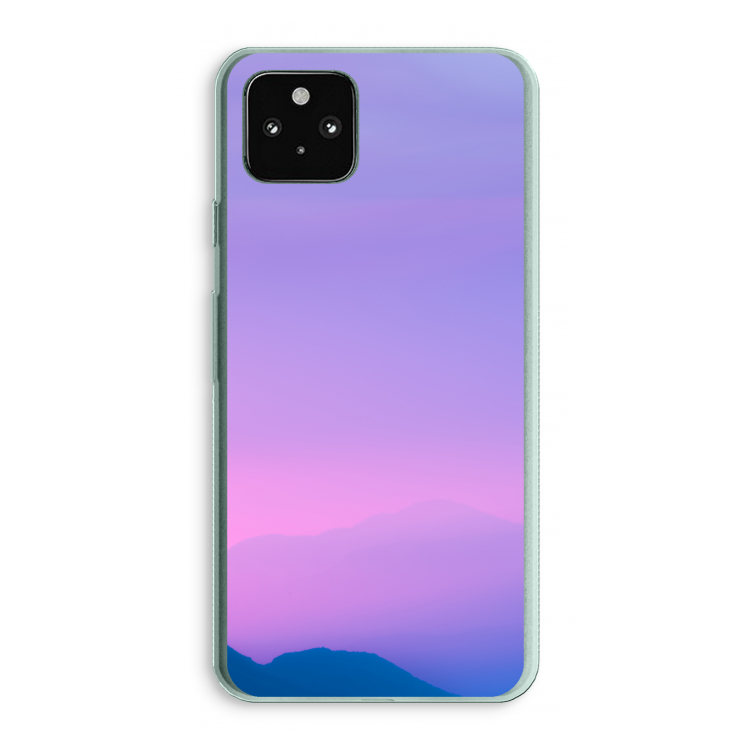 Sunset pastel: Google Pixel 5a 5G Transparant Hoesje