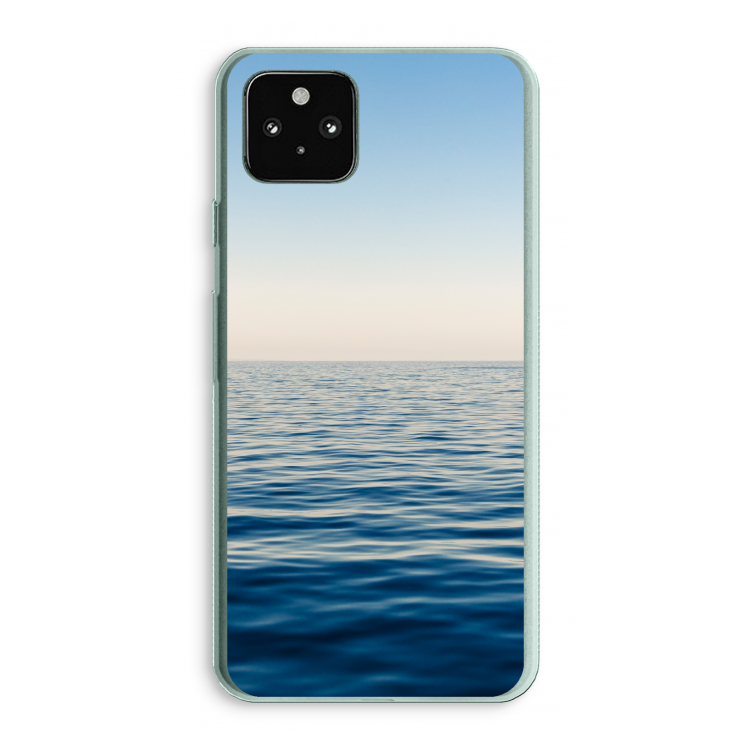 Water horizon: Google Pixel 5a 5G Transparant Hoesje