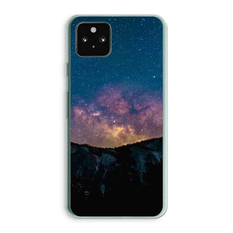 Travel to space: Google Pixel 5a 5G Transparant Hoesje