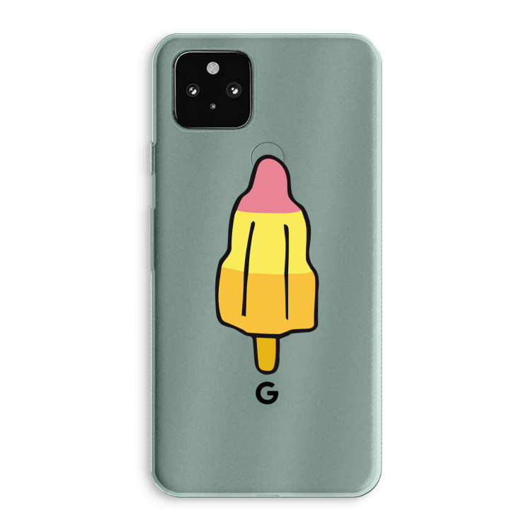 Raketijsje: Google Pixel 5a 5G Transparant Hoesje