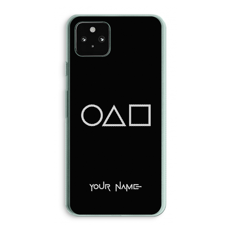 Squid Game: Google Pixel 5a 5G Transparant Hoesje