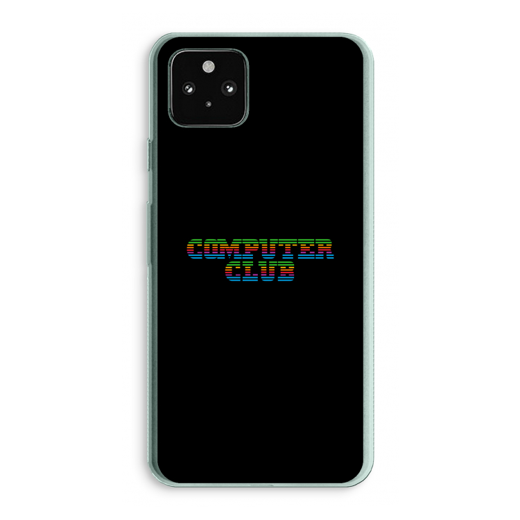 Retro: Google Pixel 5a 5G Transparant Hoesje
