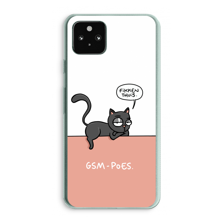 GSM poes: Google Pixel 5a 5G Transparant Hoesje