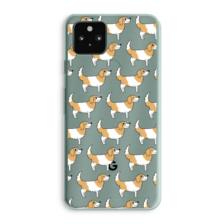 Doggy: Google Pixel 5a 5G Transparant Hoesje