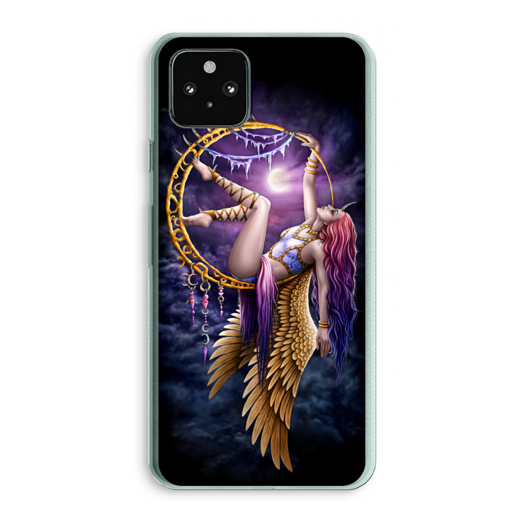 Aerial Angel: Google Pixel 5a 5G Transparant Hoesje