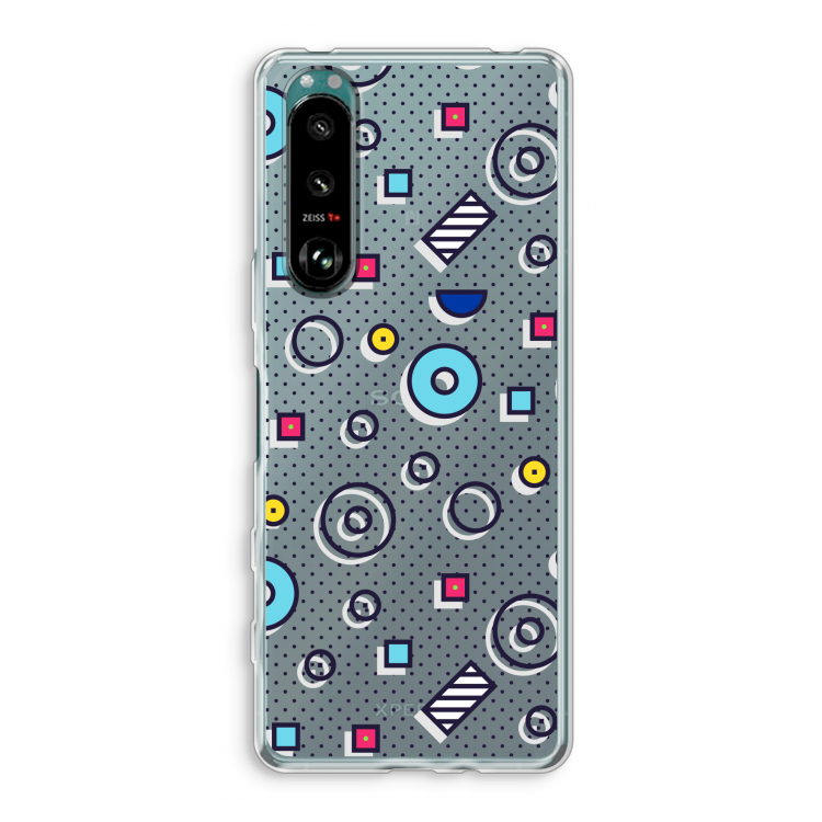 8-bit N°9: Sony Xperia 5 III Transparant Hoesje