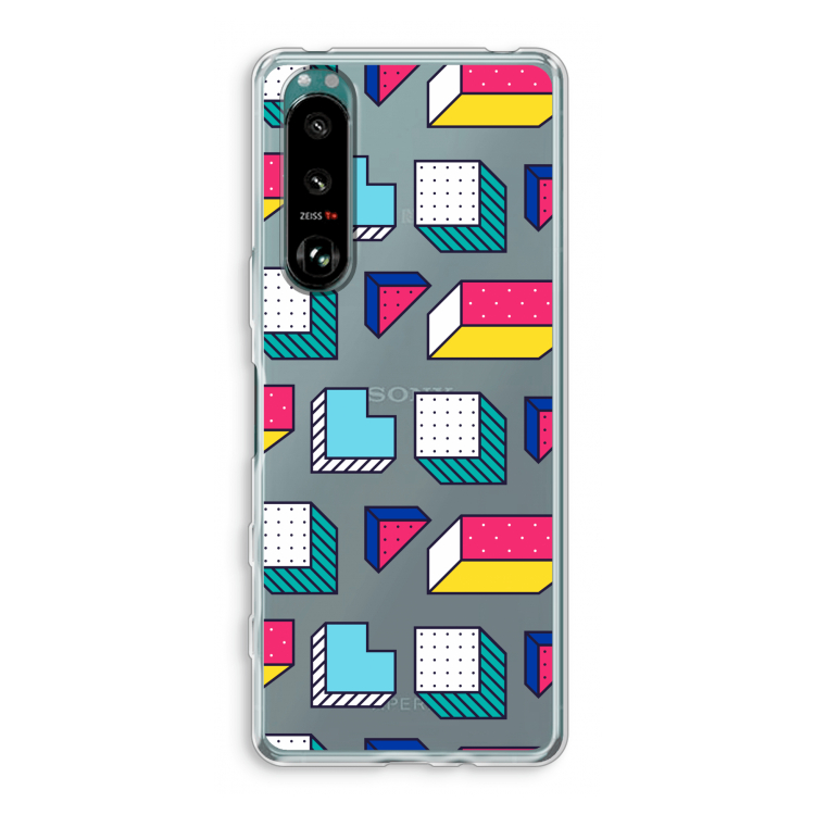 8-bit N°7: Sony Xperia 5 III Transparant Hoesje