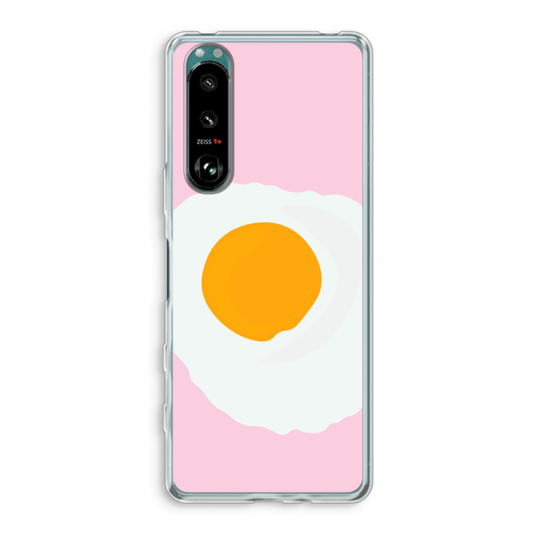 Sunny side up: Sony Xperia 5 III Transparant Hoesje