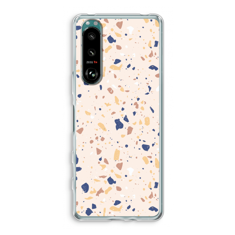 Terrazzo N°23: Sony Xperia 5 III Transparant Hoesje