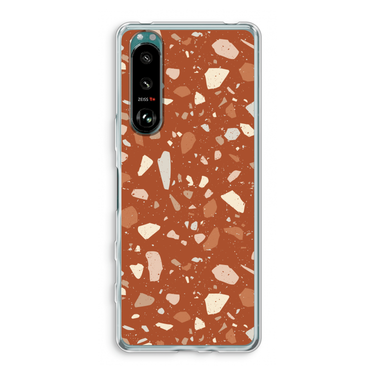Terrazzo N°22: Sony Xperia 5 III Transparant Hoesje