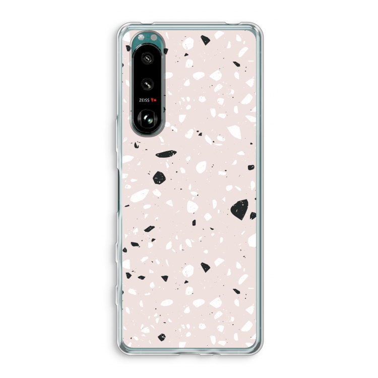Terrazzo N°20: Sony Xperia 5 III Transparant Hoesje