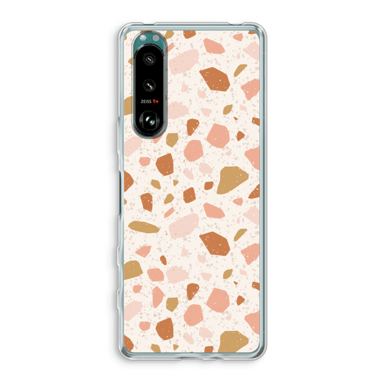 Terrazzo N°18: Sony Xperia 5 III Transparant Hoesje